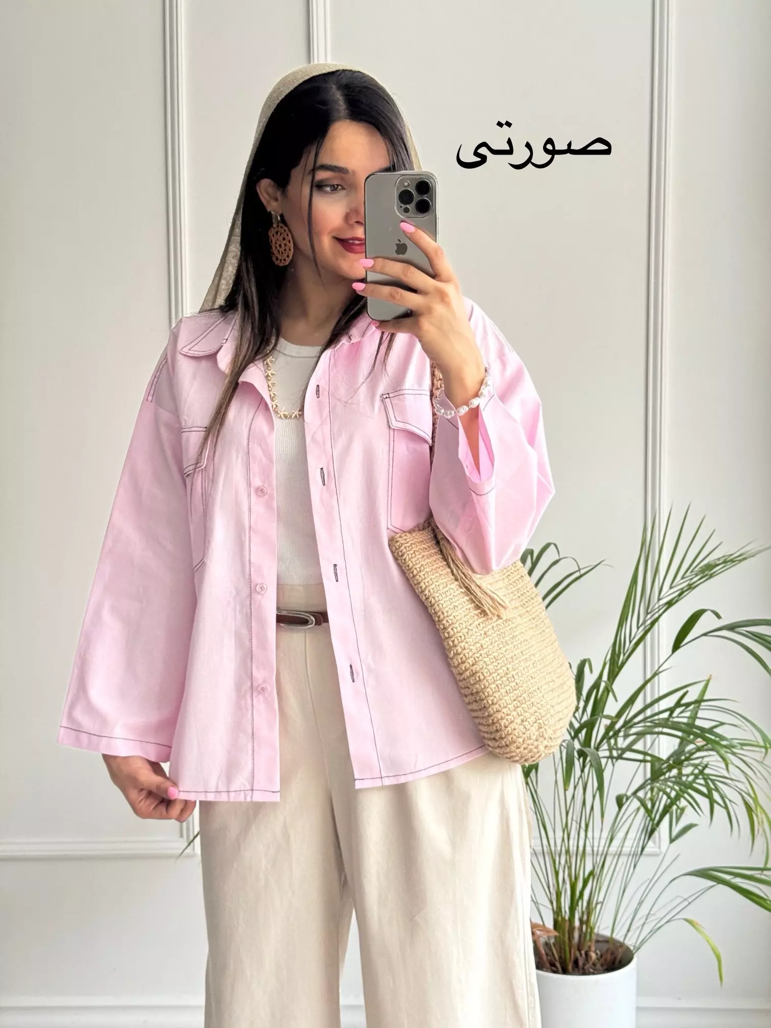 مانتو لینن باکسی هلیا